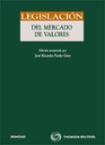 LEGISLACION DEL MERCADO DE VALORES de PARDO GATO, JOSE RICARDO 