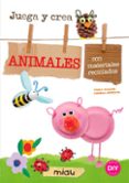 ANIMALES - JUEGA Y CREA di CALIARI, PAOLA MOZZATO, SERENA 
