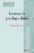 LECCIONES DE PSICOLOGIA CLASICA de POLO, LEONARDO 