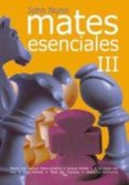 MATES ESENCIALES III de NUNN, JOHN 