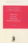 DERECHO DE LOS NEGOCIOS INTERNACIONALES (6 ED.) di FERNANDEZ ROZAS, JOSE CARLOS 