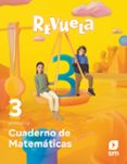 Portada de Matemáticas 3º Educacion Primaria Cuaderno Proyecto Revuela Andalucía