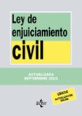 LEY DE ENJUICIAMIENTO CIVIL di VV.AA. 