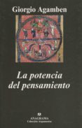 LA POTENCIA DEL PENSAMIENTO de AGAMBEN, GIORGIO 