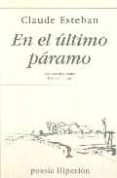 EN EL ULTIMO PARAMO (ED. BILINGE) de ESTEBAN, CLAUDE 
