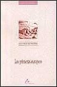 LOS PRIMEROS EUROPEOS de MENENDEZ FERNANDEZ, MARIO 