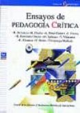 ENSAYOS DE PEDAGOGIA CRITICA di VV.AA. 