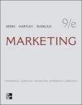 MARKETING (9 ED.) di KERIN, ROGER 