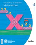 Portada de Matematicas 4º Educacion Primaria Tercer Trimestre Construyendo Mundos