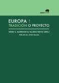 EUROPA: TRADICIN O PROYECTO di VV.AA