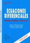ECUACIONES DIFERENCIALES di CORDERO GARCIA, MARTA 