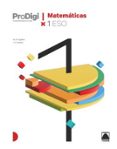 Portada de Cuaderno Matematicas 1º ESO Ed 2022 Prodigi