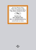 MANUAL DE DERECHO DE LA DEPENDENCIA (ADAPTADO AL EEES) di MONEREO PEREZ, JOSE LUIS  MORENO VIDA, MARIA NIEVES 