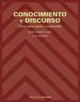 CONOCIMIENTO Y DISCURSO: CLAVES PARA INFERIR Y COMPRENDER di VV.AA. 