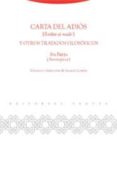 CARTA DEL ADIOS Y OTROS TRATADOS FILOSOFICOS de AVEMPACE 