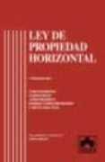 LEY DE PROPIEDAD HORIZONTAL (7 EDICION) de FUENTES-LOJO LASTRES, ALEJANDRO 