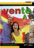 VENTE A1 LIBRO DE EJERCICIOS di MARIN, FERNANDO  MORALES, REYES 