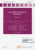 LECCIONES DE DERECHO MERCANTIL, VOLUMEN II (16 ED.) de MENENDEZ, AURELIO ROJO, ANGEL 