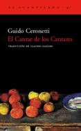 EL CANTAR DE LOS CANTARES de CERONETTI, GUIDO 