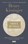 ORDEN MUNDIAL di KISSINGER, HENRY 