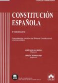 CONSTITUCION ESPAOLA COMENTADA (6 EDICION 2018) di VV.AA. 