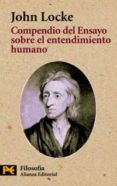 COMPENDIO DEL ENSAYO SOBRE EL ENTENDIMIENTO HUMANO de LOCKE, JOHN 
