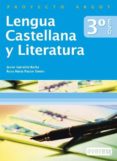 Portada de Lengua Castellana y Literatura 3º ESO (Proyecto Argot)