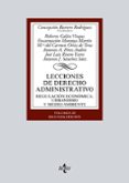 LECCIONES DE DERECHO ADMINISTRATIVO (2 ED.): REGULACION ECONOMICA, URBANISMO Y MEDIO AMBIENTE (VOL. III) de BARRERO RODRIGUEZ, CONCEPCION 