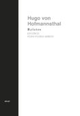 RELATOS DE HOFMANNSTHAL de HOFMANNSTHAL, HUGO VON 