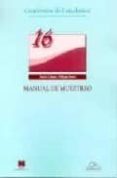 MANUAL DE MUESTREO de BRION, PHILIPPE  CLAIRIN, REMY 