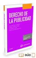 DERECHO DE LA PUBLICIDAD de MARTINEZ ESCRIBANO, CELIA 