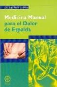 MEDICINA MANUAL PARA EL DOLOR DE ESPALDA di SILVAN, HERNAN 