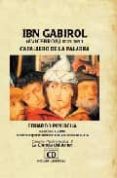IBN GABIROL: CABALLERO DE LA PALABRA (+ CD MUSICA) di IBN GABIROL, SALOMON 