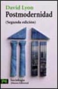 POSTMODERNIDAD de LYON, DAVID 