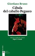 CABALA DEL CABALLO PEGASEO de BRUNO, GIORDANO 