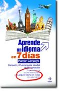APRENDE UN IDIOMA EN 7 DIAS di CAMPAYO, RAMON 