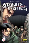 ATAQUE DE LOS TITANES 05 de ISAYAMA, HAJIME 