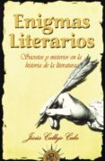 ENIGMAS LITERARIOS: SECRETOS Y MISTERIOS EN LA HISTORIA DE LA LIT ERATURA de CALLEJO, JESUS 