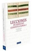 LECCIONES DE DERECHO CONSTITUCIONAL I di BILBAO, J. M. 