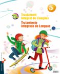Portada de Tramamiento Integrado Lenguas 5º Primaria 2022 Comunidad Valenciana