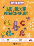 LETRAS MINUSCULAS (GRAN CUADERNO) di VV.AA. 