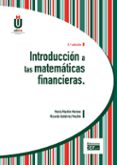 INTRODUCCION A LAS MATEMATICAS FINANCIERAS di MACHIN MORENO, MARIA 