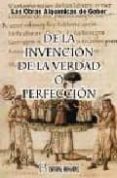 DE LA INVENCION DE LA VERDAD O PERFECCION di GEBER 