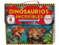 DINOSAURIOS INCREIBLES: ACTIVIDADES CON PEGATINAS: INCLUYE 1000 PEGATINAS BESTIALES di VV.AA. 