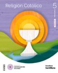 Portada de RELIGION CATOLICA 5 PRIMARIA CONSTRUYENDO MUNDOS