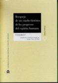 BOSQUEJO DE UN CUADRO HISTORICO DE LOS PROGRESOS DEL ESPIRITU HUM ANO de CONDORCET 