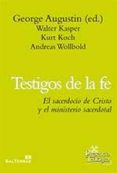 TESTIGOS DE LA FE de AGUSTIN, GEORGE 