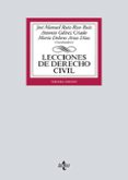 LECCIONES DE DERECHO CIVIL di RUIZ-RICO RUIZ, JOSE MANUEL GALVEZ CRIADO, ANTONIO ARIAS DIAZ, MARIA DOLORES 