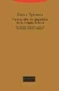 COMPENDIO DE GRAMATICA DE LA LENGUA HEBREA de SPINOZA, BENEDICTUS DE 