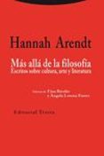MS ALL DE LA FILOSOFA de ARENDT, HANNAH 